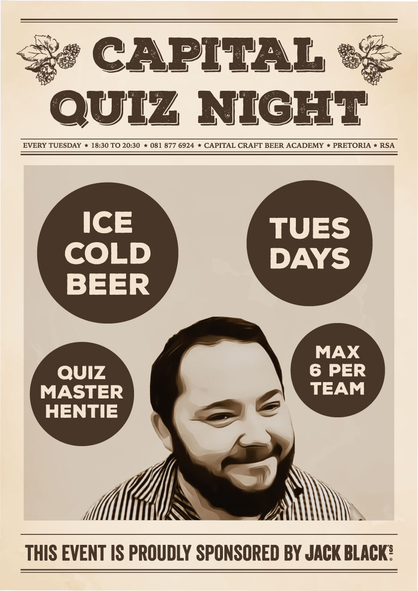 Capital Craft Quiz nights